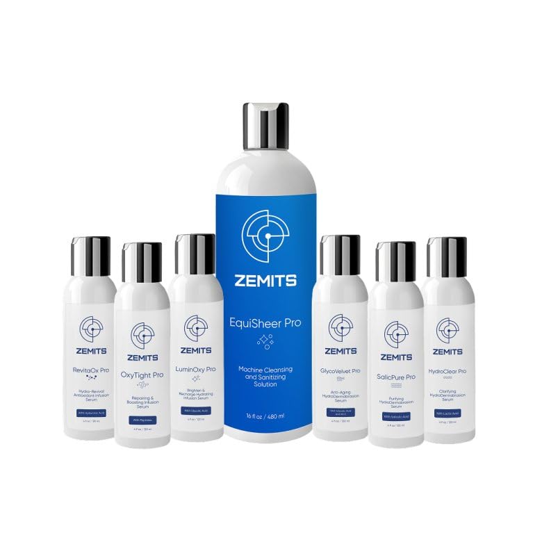 Amazon.com: Zemits HydroDermabrasion & Oxygen Facial Serums Kit